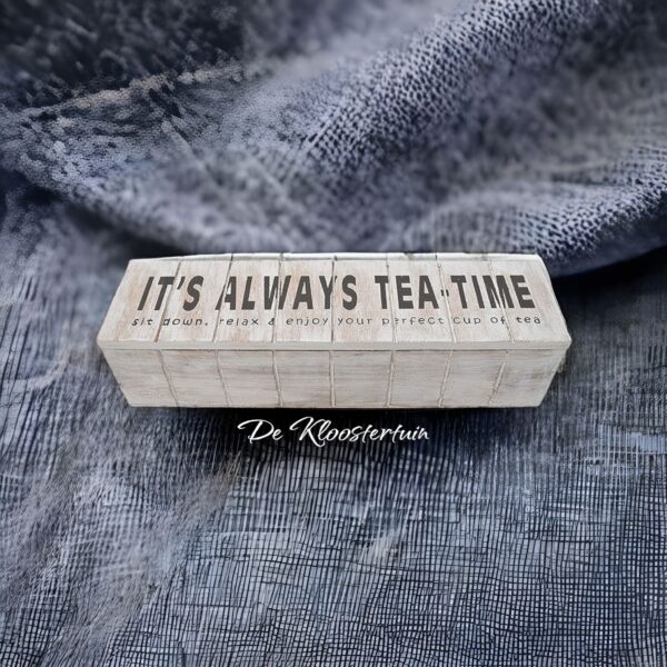 Theedoos it's always tea-time